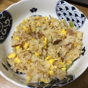 シンプル☆鶏肉とネギの炒飯